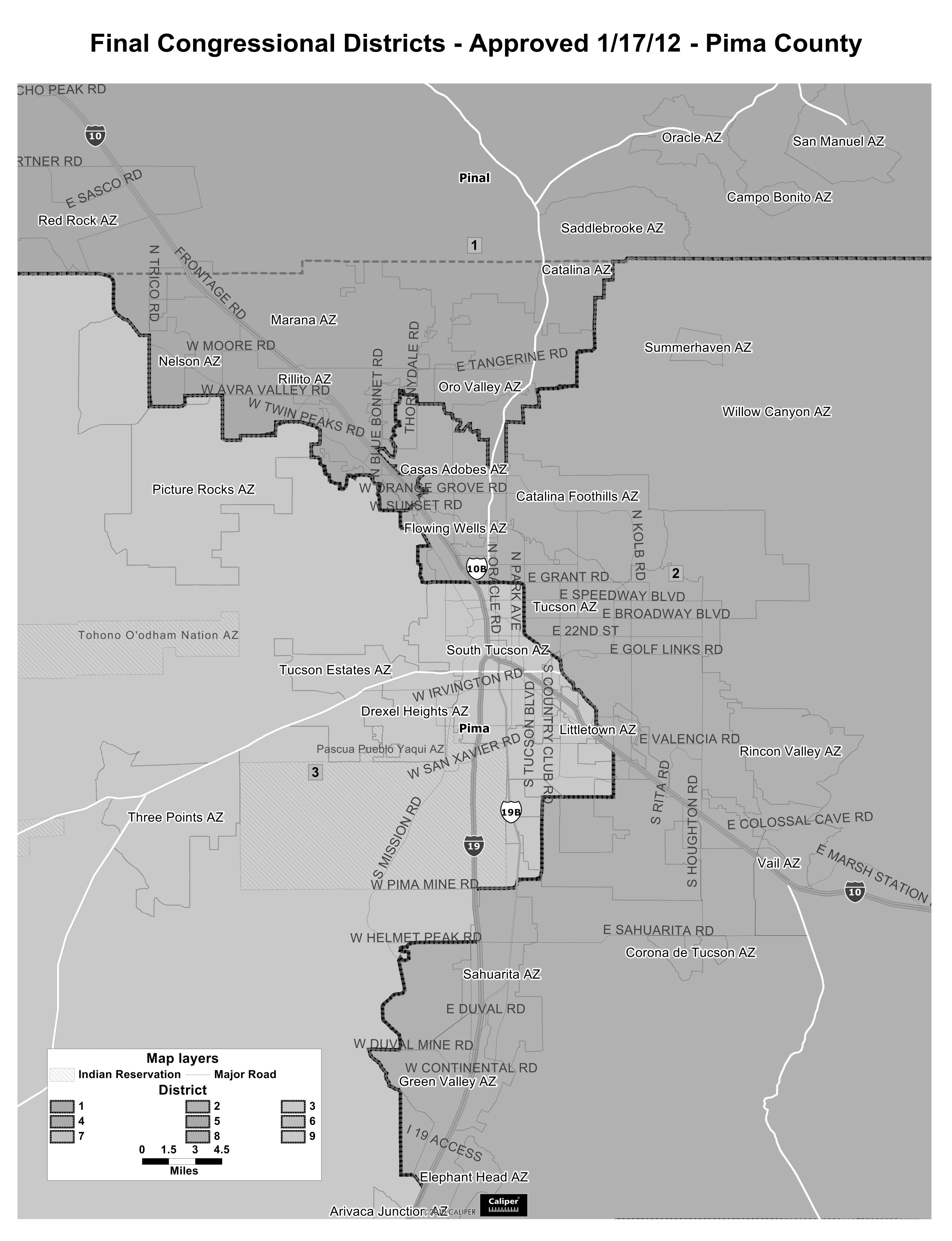 Approved Final Maps | Arizona Independent Redistricting Commission